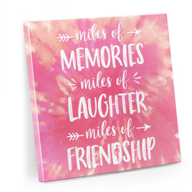 Running Canvas Wall Art - Miles of Friendship