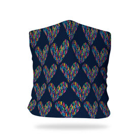 Running Multifunctional Headwear - Heart With Runners Repeat RokBAND
