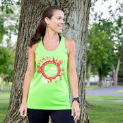 Women's Racerback Performance Tank Top - Run for Las Vegas