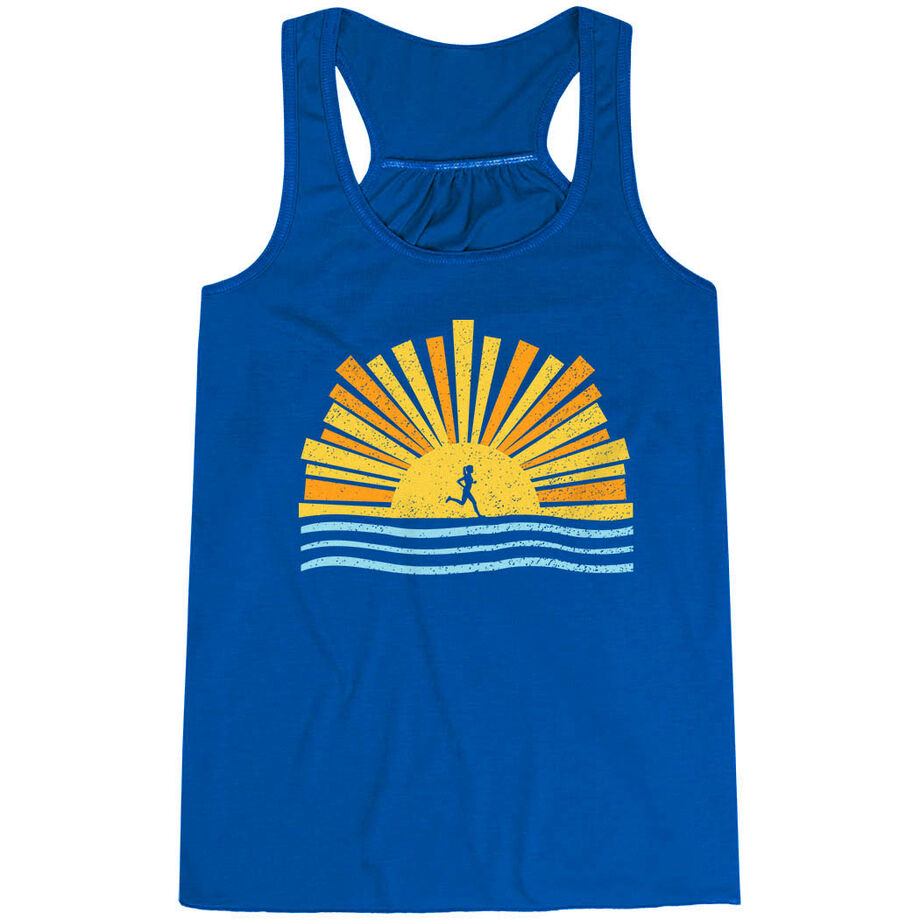Flowy Racerback Tank Top - Here Comes The Sun