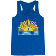 Flowy Racerback Tank Top - Here Comes The Sun
