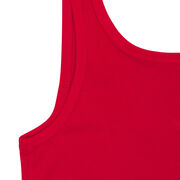Running Women's Athletic Tank Top - Gone For a Run Logo