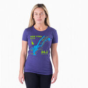 Women's Everyday Runners Tee - New York City Route