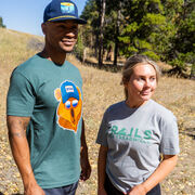 Running Short Sleeve T-Shirt - Trails Over Treadmills
