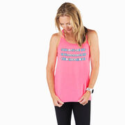 Flowy Racerback Tank Top - In My Runner Era