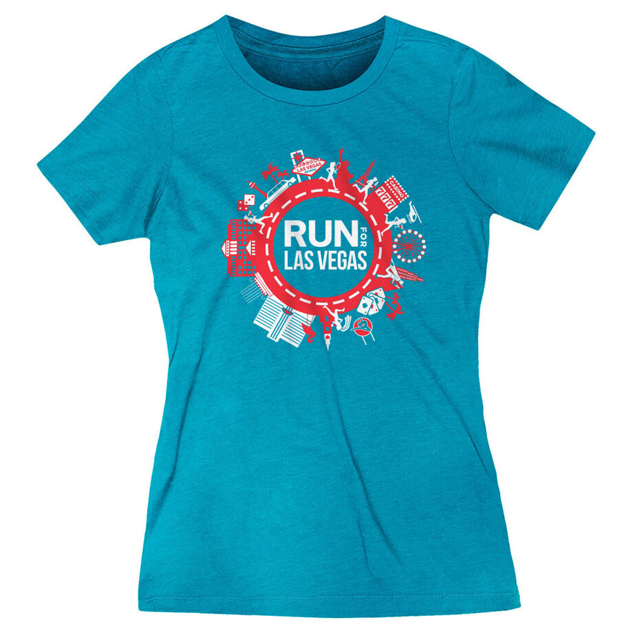 Women's Everyday Runners Tee - Run for Las Vegas