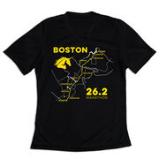 Women's Short Sleeve Tech Tee - Boston Route