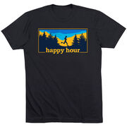 Running Short Sleeve T-Shirt - Happy Hour Runner