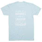 Running Short Sleeve T-Shirt - Miles of Friendship Mantra