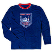 Running Long Sleeve Velocitee T-Shirt - Custom