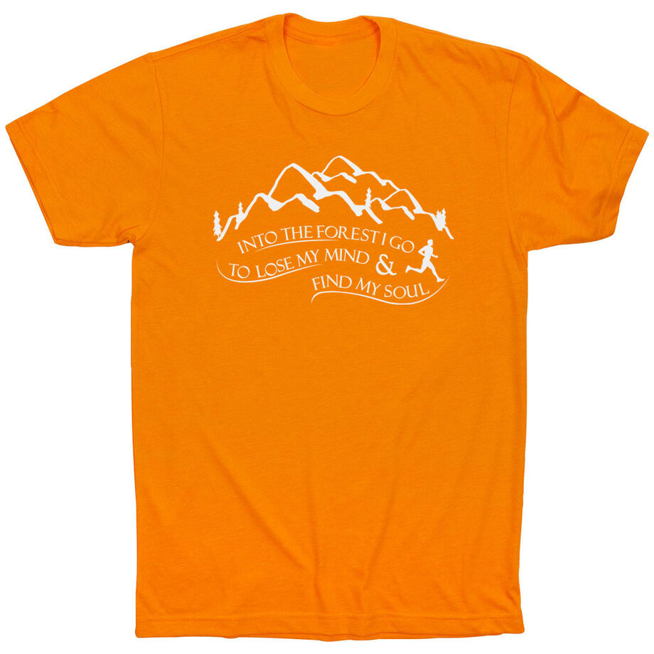 Running Short Sleeve T-Shirt - Into the Forest I Go
