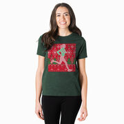 Running Short Sleeve T-Shirt - Christmas Sweater