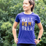 Women's Everyday Runners Tee - Will Run For Beer