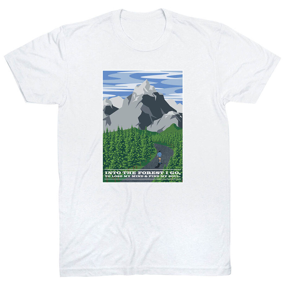 Running Short Sleeve T-Shirt - Into the Forest