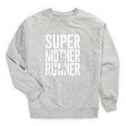 Running Raglan Crew Neck Pullover - Super Mother Runner