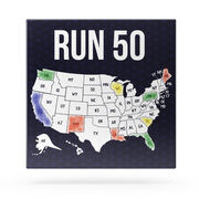 Running Canvas Wall Art - Run 50 States