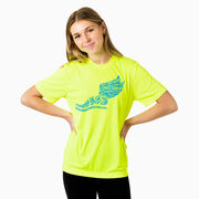 Cross Country Short Sleeve Performance Tee - Winged Foot Inspirational Words