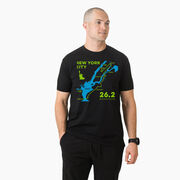 Running Short Sleeve T-Shirt - New York City Route