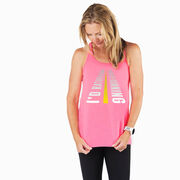 Flowy Racerback Tank Top - I'd Rather Be Running