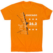 Running Short Sleeve T-Shirt - Chicago Route