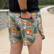 Running Streaker Shorts - Fungi Fun Streaker 4" Inseam - Mens