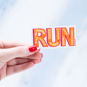 Running Sticker - Run With Inspiration
