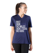 Women's Short Sleeve Tech Tee - Then I Teach The Kids