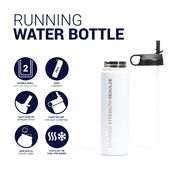 RunTechnology® Water Bottle - Courage Strength Resolve