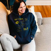 Statement Fleece Hoodie - Boston Route