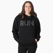 Statement Fleece Hoodie -  Run Lines