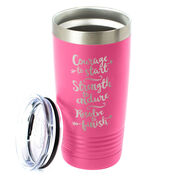 Running 20 oz. Double Insulated Tumbler - Courage To Start