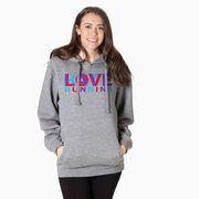 Statement Fleece Hoodie -  Love Hate Running