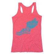 Women's Everyday Tank Top - Winged Foot Inspirational Words