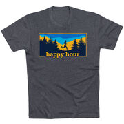 Running Short Sleeve T-Shirt - Happy Hour Runner