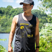 Men's Running Performance Tank Top - Boston Route