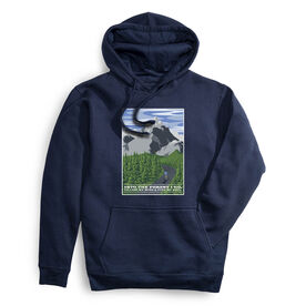 Statement Fleece Hoodie - Into the Forest