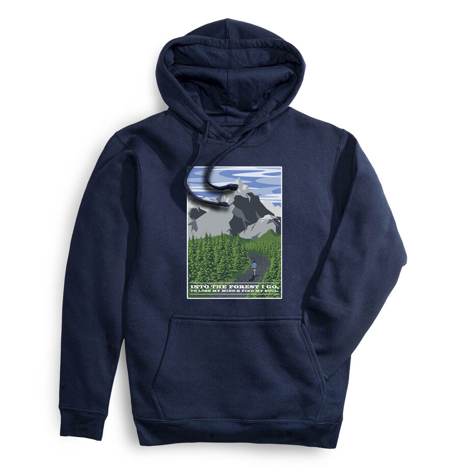 Statement Fleece Hoodie - Into the Forest