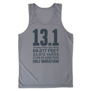 Men's Running Performance Tank Top - 13.1 Math Miles
