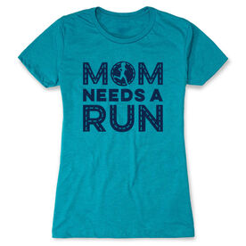 Women's Everyday Runners Tee - Mom Needs A Run