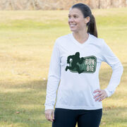 Women's Long Sleeve Tech Tee - Run Big