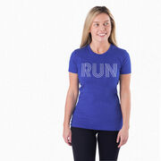 Women's Everyday Runners Tee - Run Lines