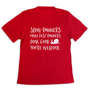 Women's Short Sleeve Tech Tee - Slow Runners