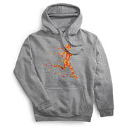 Statement Fleece Hoodie - Autumn Runner Girl