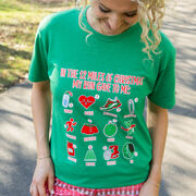 Running Short Sleeve T-Shirt - The 12 Miles of Christmas