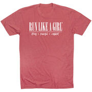 Running Short Sleeve T-Shirt - Run Like A Girl®