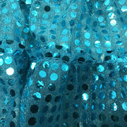 Running Costume Skirt - Turquoise Glitter Sequined
