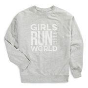 Running Raglan Crew Neck Pullover - Girls Run The World