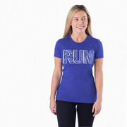 Womens Everyday Runners Tee Run With Inspiration