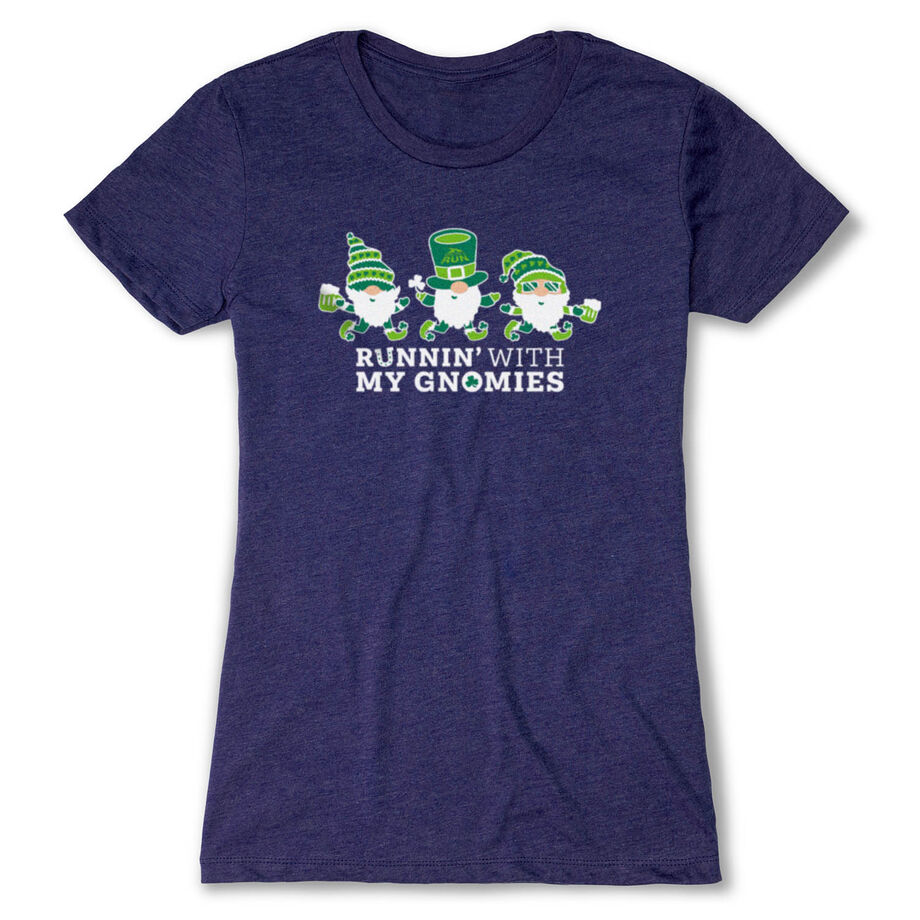Women's Everyday Runners Tee - Runnin' With My Gnomies&reg; - Lucky