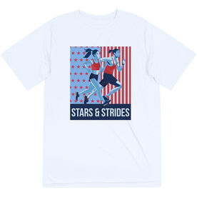 Men's Running Short Sleeve Performance Tee - Stars and Strides